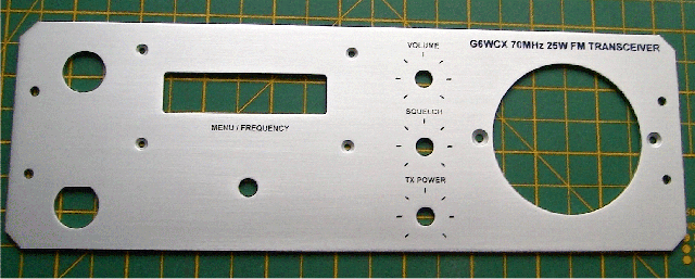 4m Front Panel Silk Screen