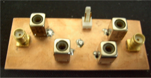 70MHz Amp PCB Top