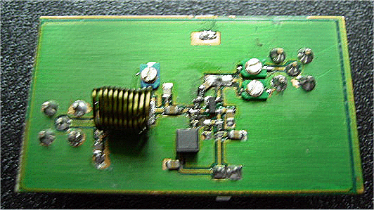 70MHz BF998 Preamp PCB Bottom