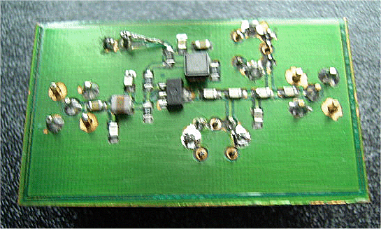 70MHz Driver PCB Bottom