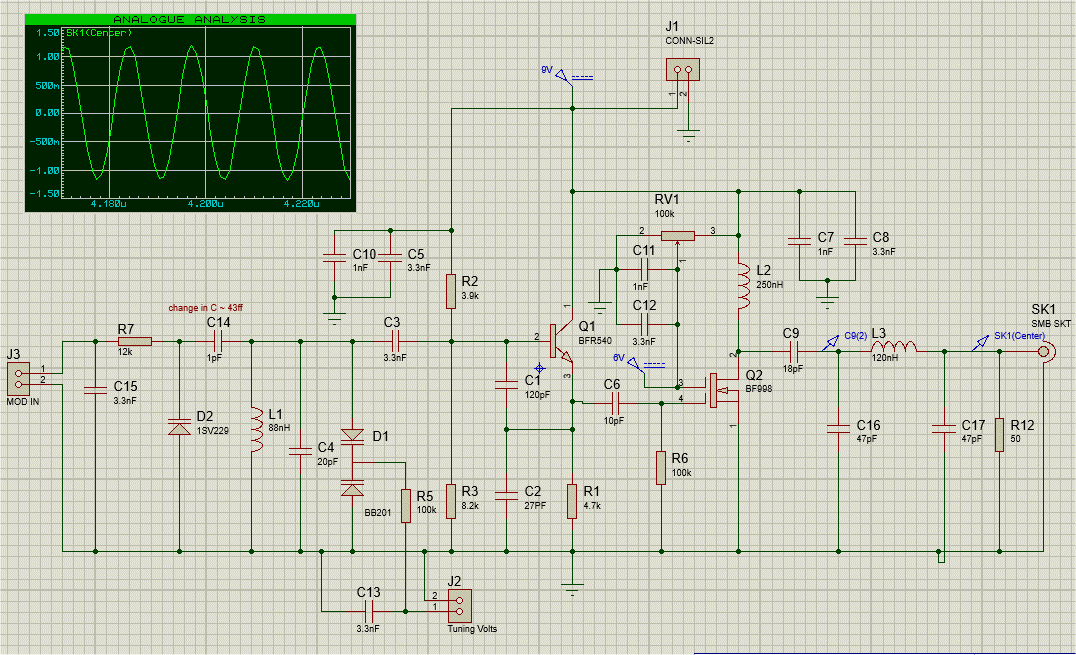 70MHz TX VCO