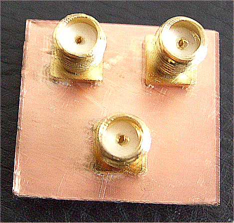 Wilkinson Splitter PCB Top
